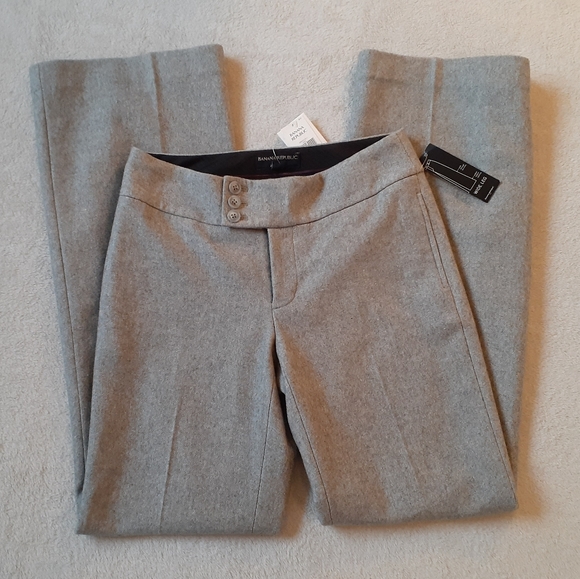 Banana Republic Pants - Banana Republic Gray Wool Slacks